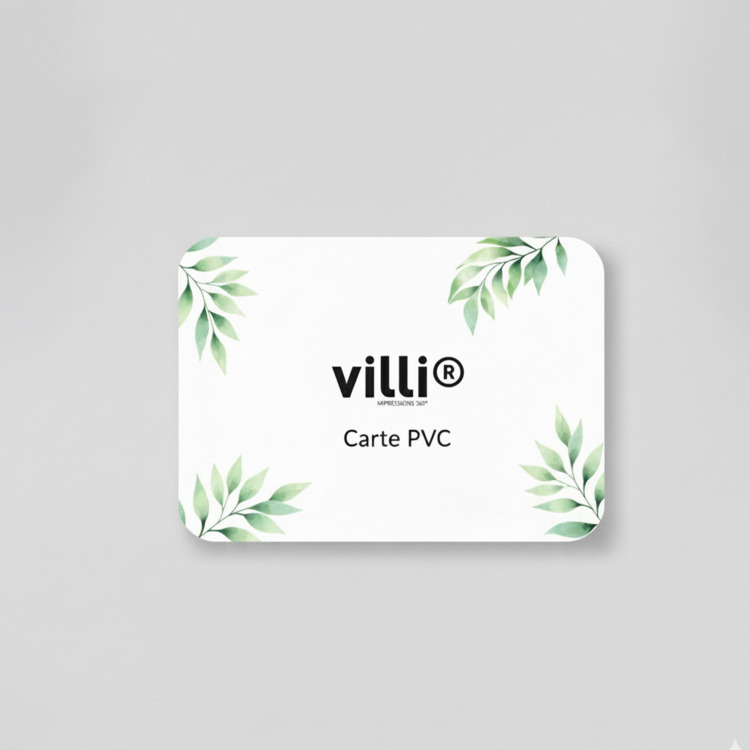 Carte PVC classique