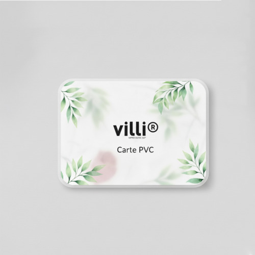 Carte PVC classique