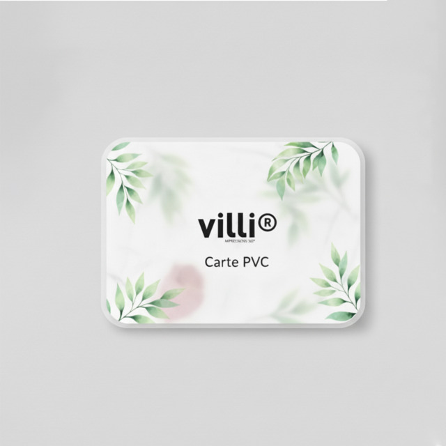 Carte PVC classique