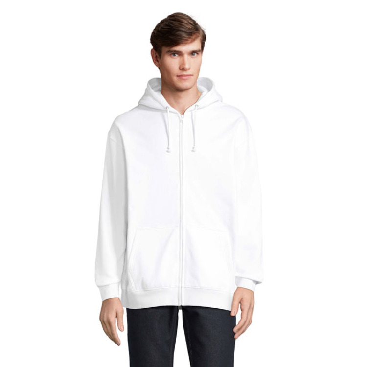 CARTER Veste Zip Capuche Blanc 3XL