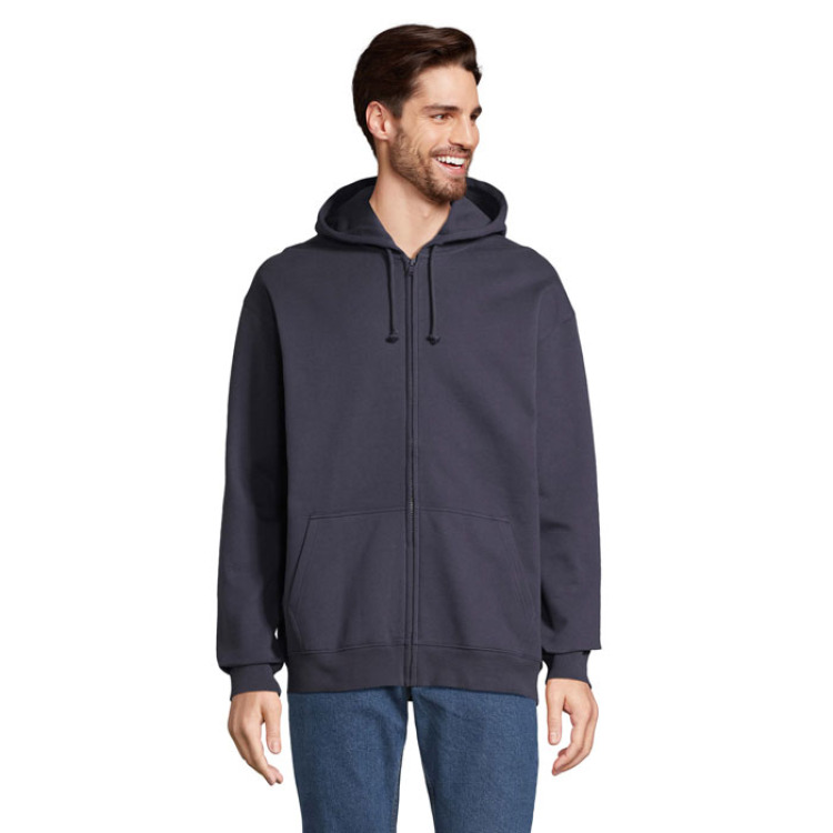 CARTER Veste Zip Capuche French Marine S