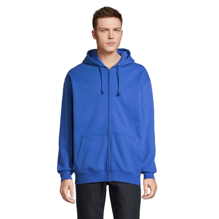 CARTER Veste Zip Capuche Royal L