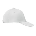 CASQUETTE 5 PANNEAUX 160 GR/M Blanc