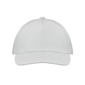 CASQUETTE 5 PANNEAUX 160 GR/M Blanc