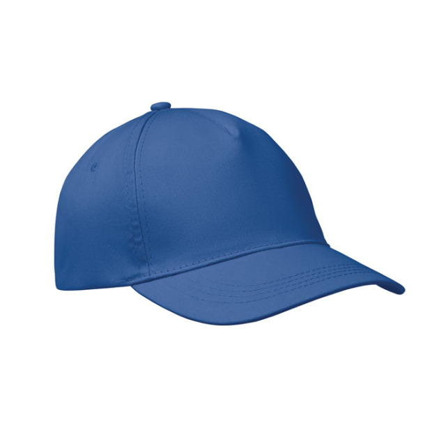 CASQUETTE 5 PANNEAUX 160 GRM Bleu Royal