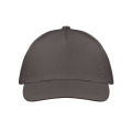 CASQUETTE 5 PANNEAUX 160 GR/M Gris Pierre