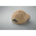 CASQUETTE 5 PANNEAUX 160 GR/M Ivoire