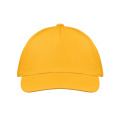 CASQUETTE 5 PANNEAUX 160 GR/M Jaune