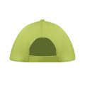 CASQUETTE 5 PANNEAUX 160 GR/M Lime