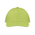 CASQUETTE 5 PANNEAUX 160 GR/M Lime