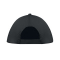 CASQUETTE 5 PANNEAUX 160 GR/M Noir