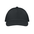 CASQUETTE 5 PANNEAUX 160 GR/M Noir