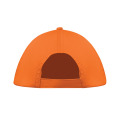 CASQUETTE 5 PANNEAUX 160 GR/M Orange