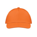 CASQUETTE 5 PANNEAUX 160 GR/M Orange