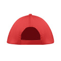CASQUETTE 5 PANNEAUX 160 GR/M Rouge