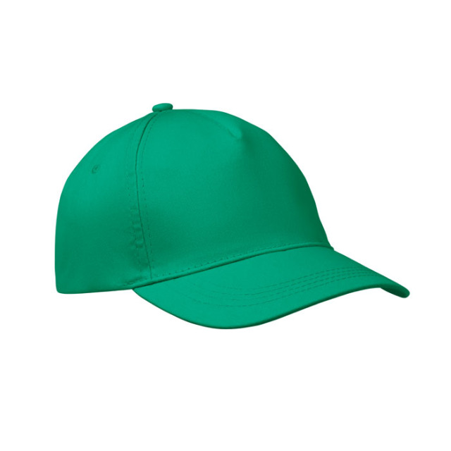 CASQUETTE 5 PANNEAUX 160 GRM Vert