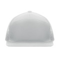 Casquette visi&egrave;re plate 7 pans Blanc