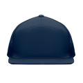 Casquette visi&egrave;re plate 7 pans Bleu Marine