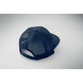 Casquette visi&egrave;re plate 7 pans Bleu Marine