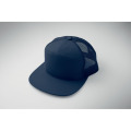Casquette visi&egrave;re plate 7 pans Bleu Marine