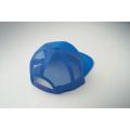 Casquette visi&egrave;re plate 7 pans Bleu Royal