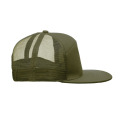 Casquette visi&egrave;re plate 7 pans Vert Arm&eacute;e Vert