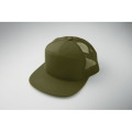 Casquette visi&egrave;re plate 7 pans Vert Arm&eacute;e Vert