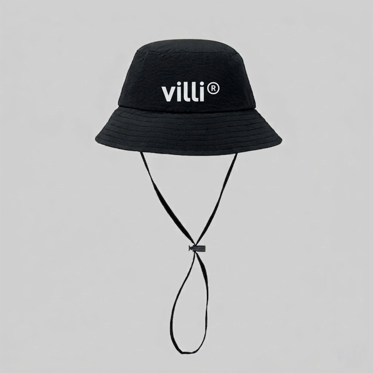 Chapeau de p&ecirc;cheur imperm&eacute;able Noir