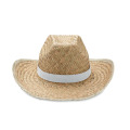 Chapeau en paille Blanc