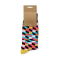 Chaussettes motifs amusants M Fuchsia