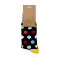 Chaussettes motifs amusants M Noir