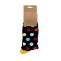 Chaussettes motifs amusants M Noir