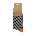 Chaussettes motifs amusants M Orange