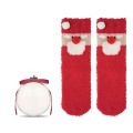 Chaussettes P&egrave;re No&euml;l M Rouge
