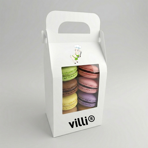 Coffret à poignées avec fenêtre