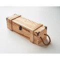 Coffret &agrave; vin en paulownia Bois