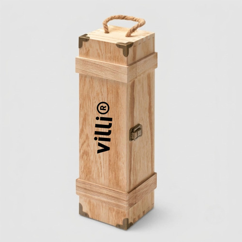 Coffret à vin en paulownia Bois