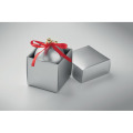Coffret de boule de No&euml;l Argent