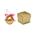 Coffret de boule de No&euml;l Or