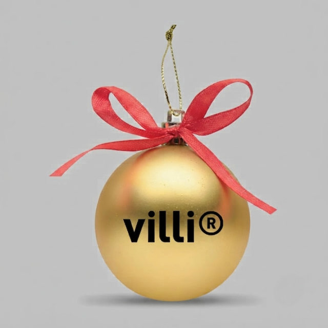 Coffret de boule de Noël Or