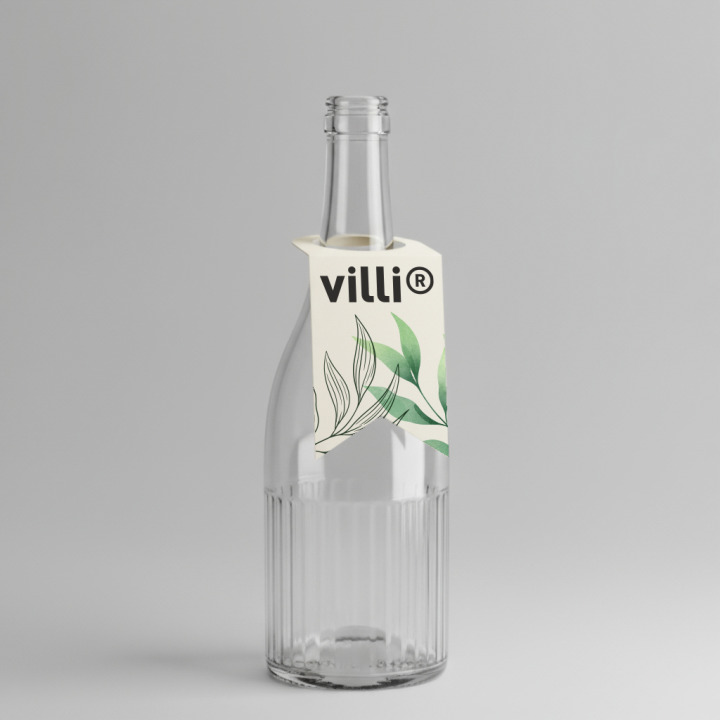 Collerette bouteille