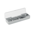 Couverts en acier inoxydable Gris