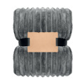 Couverture en polaire RPET Gris Pierre