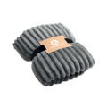 Couverture en polaire RPET Gris Pierre