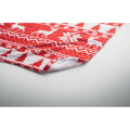 Couverture en RPET 190 gr/m&sup2;. Rouge