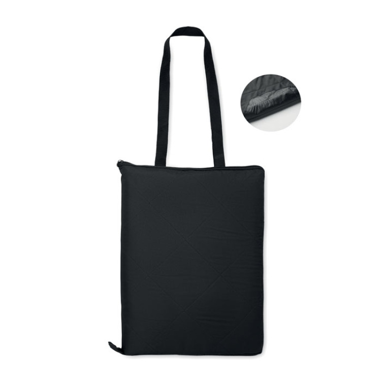 Couverture pique-nique pliable Noir