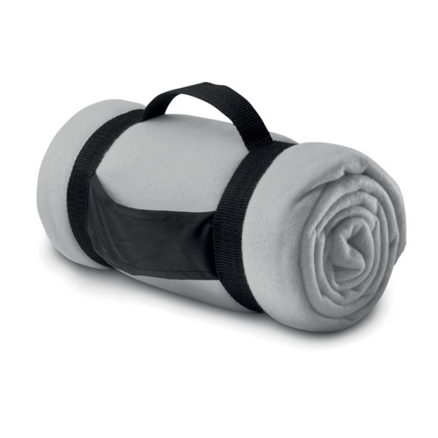 Couverture polaire Argent Mat