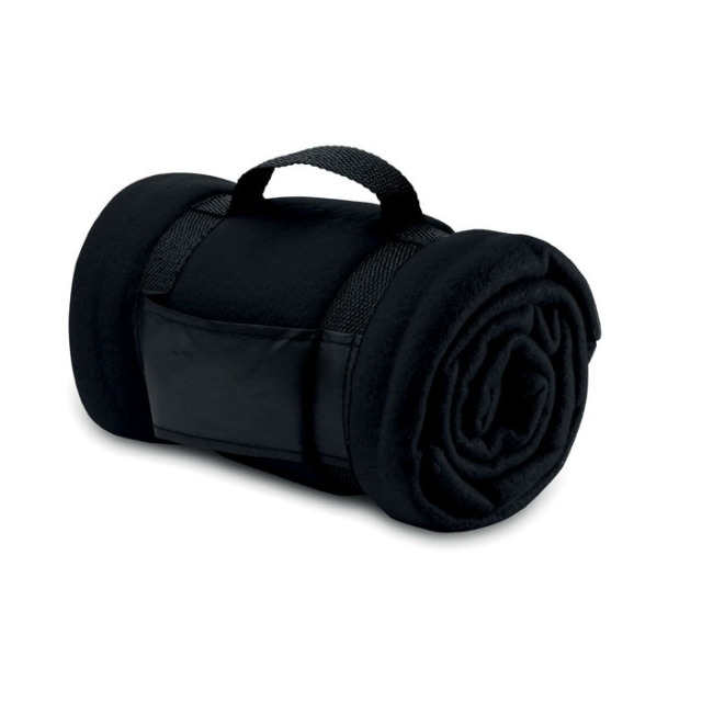 Couverture polaire Noir