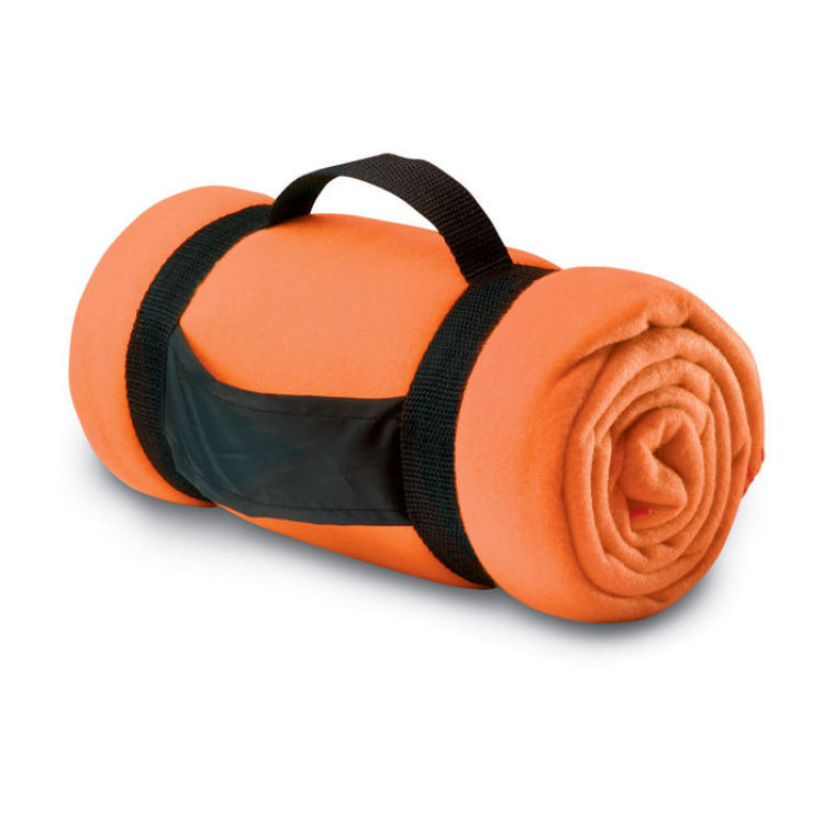 Couverture polaire Orange