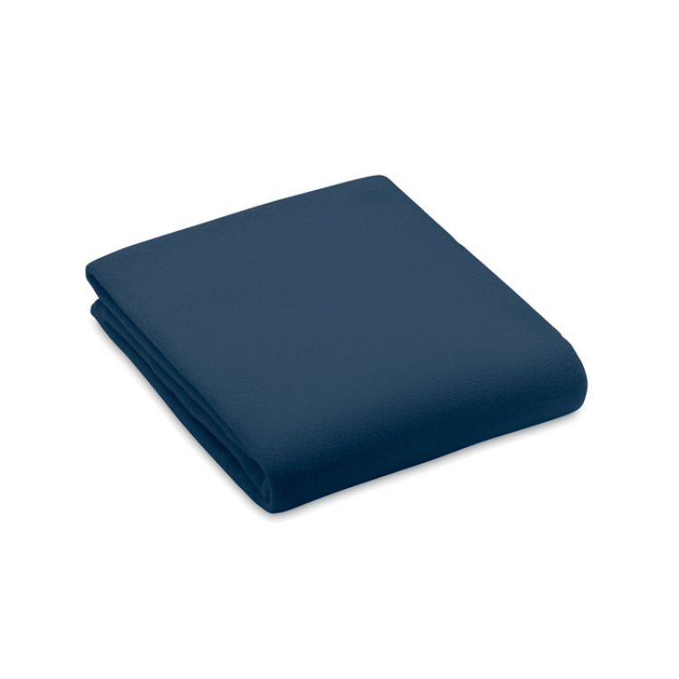 Couverture polaire RPET 130gr Bleu